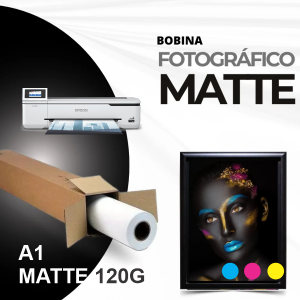 Matte A1 120g Matte 120g 59,4 x 84,1cm 4X0   